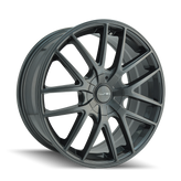 Touren - TR60 - Gunmetal - GUNMETAL - 20" x 8.5", 40 Offset, 5x108, 114.3 (Bolt Pattern), 72.6mm HUB