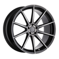 Mandrus - KLASS - Gunmetal - GLOSS GUNMETAL W/ MACHINED TINTED FACE - 19" x 8.5", 42 Offset, 5x112 (Bolt Pattern), 66.56mm HUB