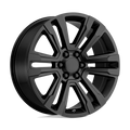 OE Creations - PR182 - Black - SATIN BLACK - 20" x 9", 24 Offset, 6x139.7 (Bolt Pattern), 78.1mm HUB