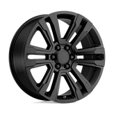 OE Creations - PR182 - Black - SATIN BLACK - 20" x 9", 24 Offset, 6x139.7 (Bolt Pattern), 78.1mm HUB