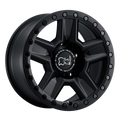 Black Rhino - RAVINE - Gunmetal - MATTE BLACK - 20" x 9", 35 Offset, 6x114.3 (Bolt Pattern), 76.1mm HUB