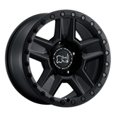 Black Rhino - RAVINE - Gunmetal - MATTE BLACK - 20" x 9", 35 Offset, 6x114.3 (Bolt Pattern), 76.1mm HUB