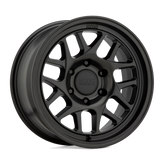 KMC Wheels - KM717 BULLY OL - Black - SATIN BLACK - 16" x 8", 0 Offset, 5x127 (Bolt Pattern), 71.5mm HUB
