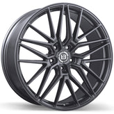 Braelin - BR13 - Grey - Dark Grey - 22" x 9", 20 Offset, 5x120 (Bolt Pattern), 67.1mm HUB