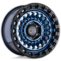 Black Rhino - SENTINEL - COBALT BLUE WITH BLACK RING - 20" x 9.5", 12 Offset, 8x180 (Bolt Pattern), 124.2mm HUB