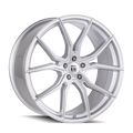 Touren - TF01 - Silver - BRUSHED SILVER - 22" x 10.5", 45 Offset, 5x114.3 (Bolt Pattern), 72.6mm HUB