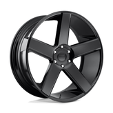 DUB - S216 BALLER - Black - GLOSS BLACK - 22" x 9.5", 19 Offset, 6x139.7 (Bolt Pattern), 106.1mm HUB