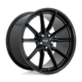 Niche - M240 RAINIER - Black - GLOSS BLACK - 19" x 9.5", 50 Offset, 5x112 (Bolt Pattern), 66.6mm HUB