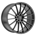 Mandrus - STIRLING - Gunmetal - GLOSS GUNMETAL - 20" x 9", 2 Offset, 5x112 (Bolt Pattern), 66.56mm HUB