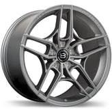 Braelin - BR12 - Black - Satin Charcoal - 19" x 10.5", 40 Offset, 5x114.3 (Bolt Pattern), 60.1mm HUB