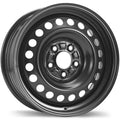 Fast Wheels - Steel - Black - Black - 16" x 6.5", 36 Offset, 5x114.3 (Bolt Pattern), 67.1mm HUB