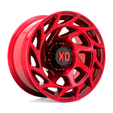 XD Series - XD860 ONSLAUGHT - CANDY RED - 22" x 12", -44 Offset, 5x127 (Bolt Pattern), 71.5mm HUB