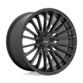 Niche - M250 PREMIO - Black - MATTE BLACK - 20" x 10.5", 40 Offset, 5x112 (Bolt Pattern), 66.6mm HUB