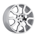 Redbourne Wheels - HERCULES - Silver - Silver with Mirror Cut Face - 22" x 10", 37 Offset, 5x120 (Bolt Pattern), 72.6mm HUB