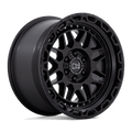 Black Rhino - HOLCOMB - Black - Matte Black - 18" x 9.5", -18 Offset, 5x127 (Bolt Pattern), 71.5mm HUB