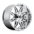 Fuel - D530 HOSTAGE - Polished - CHROME PLATED - 17" x 9", 1 Offset, 6x135, 139.7 (Bolt Pattern), 106.1mm HUB