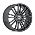 Black Rhino - KRUGER - Gunmetal - Gloss Gunmetal - 20" x 9", 15 Offset, 6x139.7 (Bolt Pattern), 112.1mm HUB