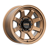 KMC Wheels - KM723 TRAIL - Bronze - MATTE BRONZE - 17" x 8.5", 0 Offset, 6x120 (Bolt Pattern), 66.9mm HUB