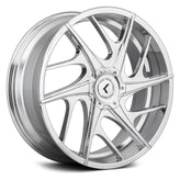 Kraze Wheels - ROGUE - Chrome - CHROME - 22" x 8.5", 40 Offset, 5x108, 114.3 (Bolt Pattern), 73.1mm HUB