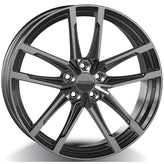 RWC - SB330 - Gunmetal - ANTHRACITE - 17" x 7.5", 48 Offset, 5x114.3 (Bolt Pattern), 56.1mm HUB