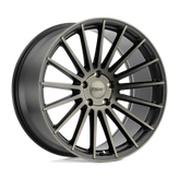 TSW Wheels - LUCO - Black - Matte Black with Machine Face & Dark Tint - 19" x 9.5", 20 Offset, 5x114.3 (Bolt Pattern), 76.1mm HUB