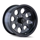 Ion Alloy - 171 - Black - MATTE BLACK - 15" x 8", -27 Offset, 5x114.3 (Bolt Pattern), 83.8mm HUB