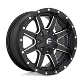 Fuel - D538 MAVERICK - Black - MATTE BLACK MILLED - 20" x 9", 20 Offset, 6x135, 139.7 (Bolt Pattern), 106.1mm HUB