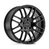 Petrol Wheels - P6A - Black - MATTE BLACK - 18" x 8", 40 Offset, 5x114.3 (Bolt Pattern), 76.1mm HUB
