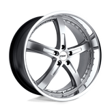 TSW Wheels - JARAMA - Silver - Hyper Silver with Mirror Cut Lip - 19" x 8", 20 Offset, 5x120 (Bolt Pattern), 76.1mm HUB