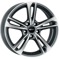 Mak Wheels - EMBLEMA - Gunmetal - GUN MET-MIRROR FACE - 18" x 8", 42 Offset, 5x112 (Bolt Pattern), 66.5mm HUB