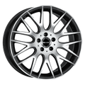 Mak Wheels - ARROW - Black - BLACK MIRROR - 21" x 10", 62 Offset, 5x112 (Bolt Pattern), 66.6mm HUB