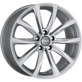 Mak Wheels - WOLF - Silver - SILVER - 16" x 6.5", 50 Offset, 5x114.3 (Bolt Pattern), 66.1mm HUB