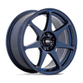 Motegi - MR154 BATTLE - MIDNIGHT BLUE - 17" x 8", 30 Offset, 5x110 (Bolt Pattern), 72.6mm HUB