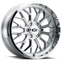 Vision Wheel Off-Road - 402 RIOT - Chrome - CHROME - 24" x 12", -51 Offset, 8x165.1 (Bolt Pattern), 125.2mm HUB