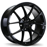 Fast Wheels - Innovation - Black - Gloss Black - 18" x 8", 40 Offset, 5x114.3 (Bolt Pattern), 66.1mm HUB