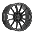 Blackhorn Offroad - BH04 - Black - Matt Black - 20" x 9", 12 Offset, 6x135 (Bolt Pattern), 87mm HUB