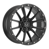 Blackhorn Offroad - BH04 - Black - Matt Black - 20" x 9", 12 Offset, 6x135 (Bolt Pattern), 87mm HUB