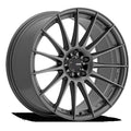 Konig - Rennform - Grey - Matte Grey - 18" x 9", 45 Offset, 5x112 (Bolt Pattern), 66.6mm HUB