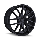 Touren - TR60 - Black - FULL MATTE BLACK - 16" x 7", 42 Offset, 5x110, 115 (Bolt Pattern), 72.62mm HUB