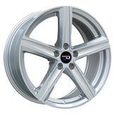 Euro Design - Spa - Silver - Hyper silver - 18" x 8", 42 Offset, 5x108 (Bolt Pattern), 67.1mm HUB