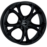 Mak Wheels - LARIO - Black - GLOSS BLACK - 19" x 9.5", 42 Offset, 5x110 (Bolt Pattern), 65.1mm HUB