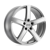 Petrol Wheels - P2A - Silver - SILVER WITH MACHINED CUT FACE - 19" x 8", 35 Offset, 5x100 (Bolt Pattern), 72.1mm HUB