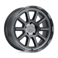 Black Rhino - CHASE - Gunmetal - BRUSHED GUNMETAL - 18" x 8", 10 Offset, 5x114.3 (Bolt Pattern), 76.1mm HUB