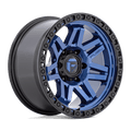 Fuel - D813 SYNDICATE - DARK BLUE WITH BLACK RING - 17" x 9", -12 Offset, 6x139.7 (Bolt Pattern), 106.1mm HUB