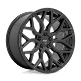 Niche - M261 MAZZANTI - Black - MATTE BLACK - 22" x 10", 20 Offset, 5x112 (Bolt Pattern), 66.6mm HUB