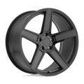 TSW Wheels - ASCENT - Gunmetal - Matte Gunmetal with Gloss Black Face - 19" x 8.5", 30 Offset, 5x114.3 (Bolt Pattern), 76.1mm HUB