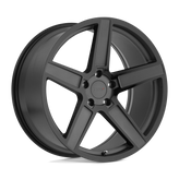 TSW Wheels - ASCENT - Gunmetal - Matte Gunmetal with Gloss Black Face - 19" x 8.5", 30 Offset, 5x114.3 (Bolt Pattern), 76.1mm HUB