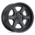 Black Rhino - RUMBLE - Black - Gun Black - 15" x 7", 15 Offset, 5x114.3 (Bolt Pattern), 76.1mm HUB