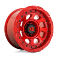 XD Series - XD861 STORM - CANDY RED - 20" x 9", 18 Offset, 6x139.7 (Bolt Pattern), 106.1mm HUB