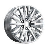 OE Creations - PR198 - Polished - POLISHED - 22" x 9", 28 Offset, 6x139.7 (Bolt Pattern), 78.1mm HUB